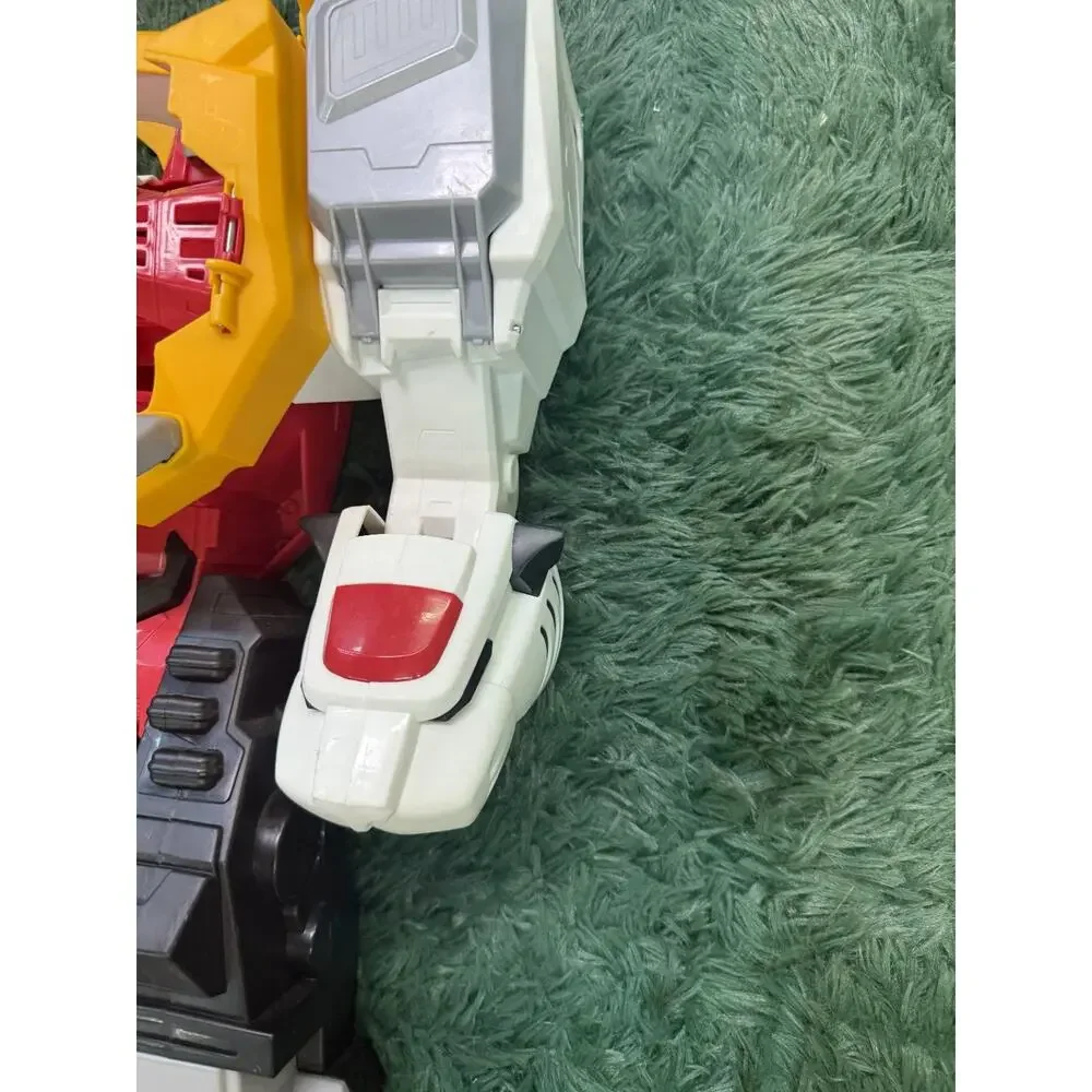 Power Rangers Wild Force Megazord Playset with 6 Imaginext Action Figures Lot